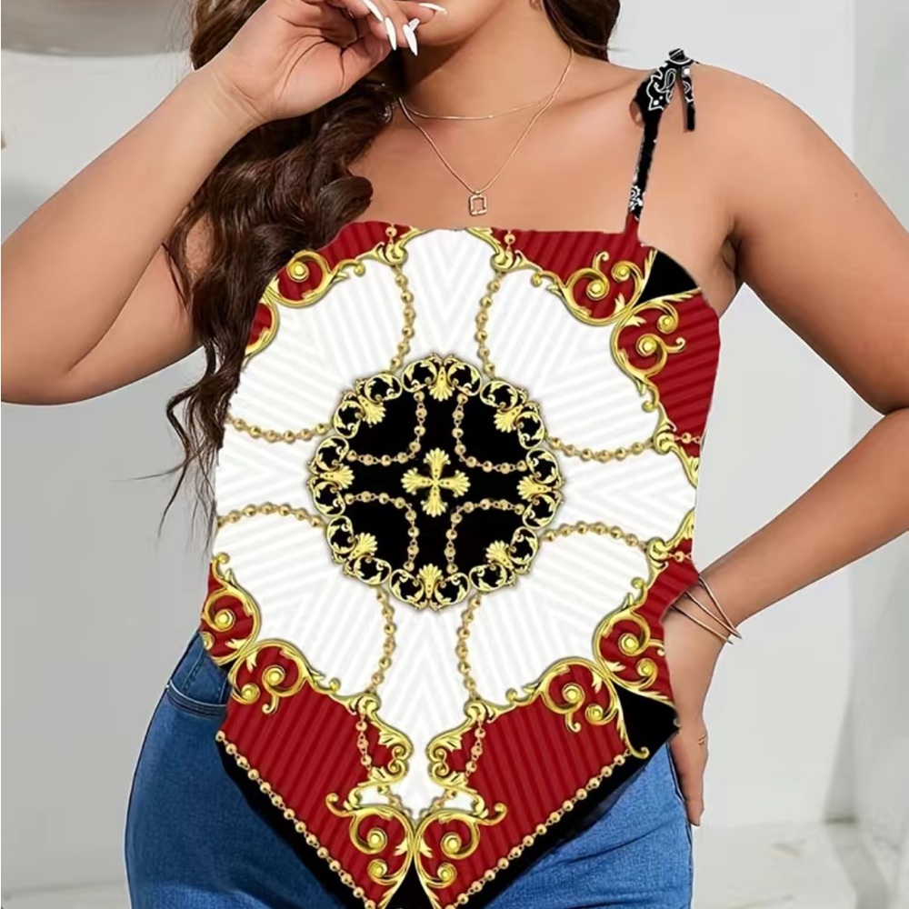Boho native culture chic top blouse